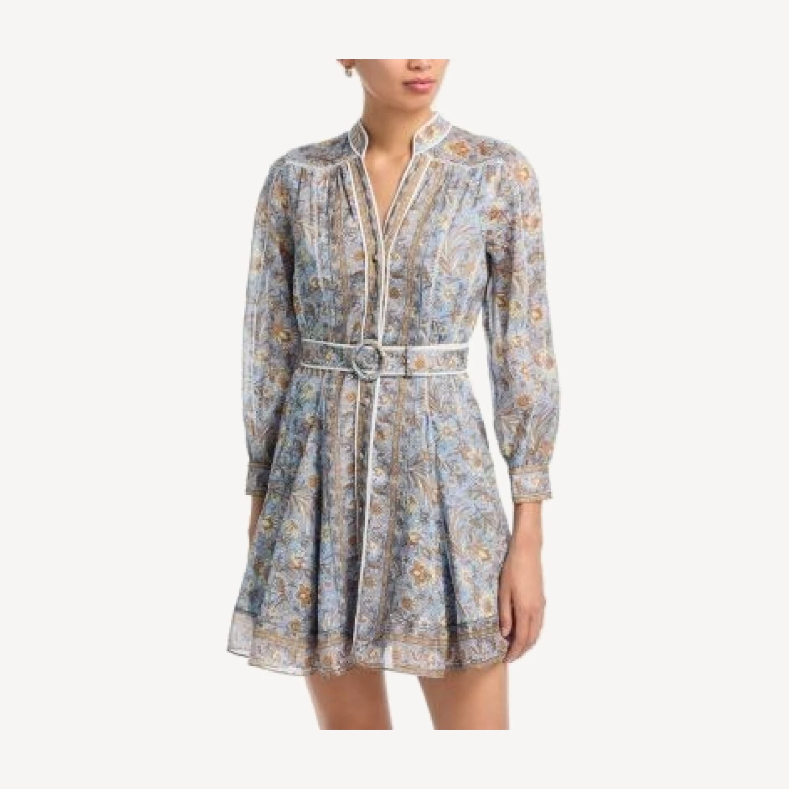 Veronica Beard Kumar V Neck Dress