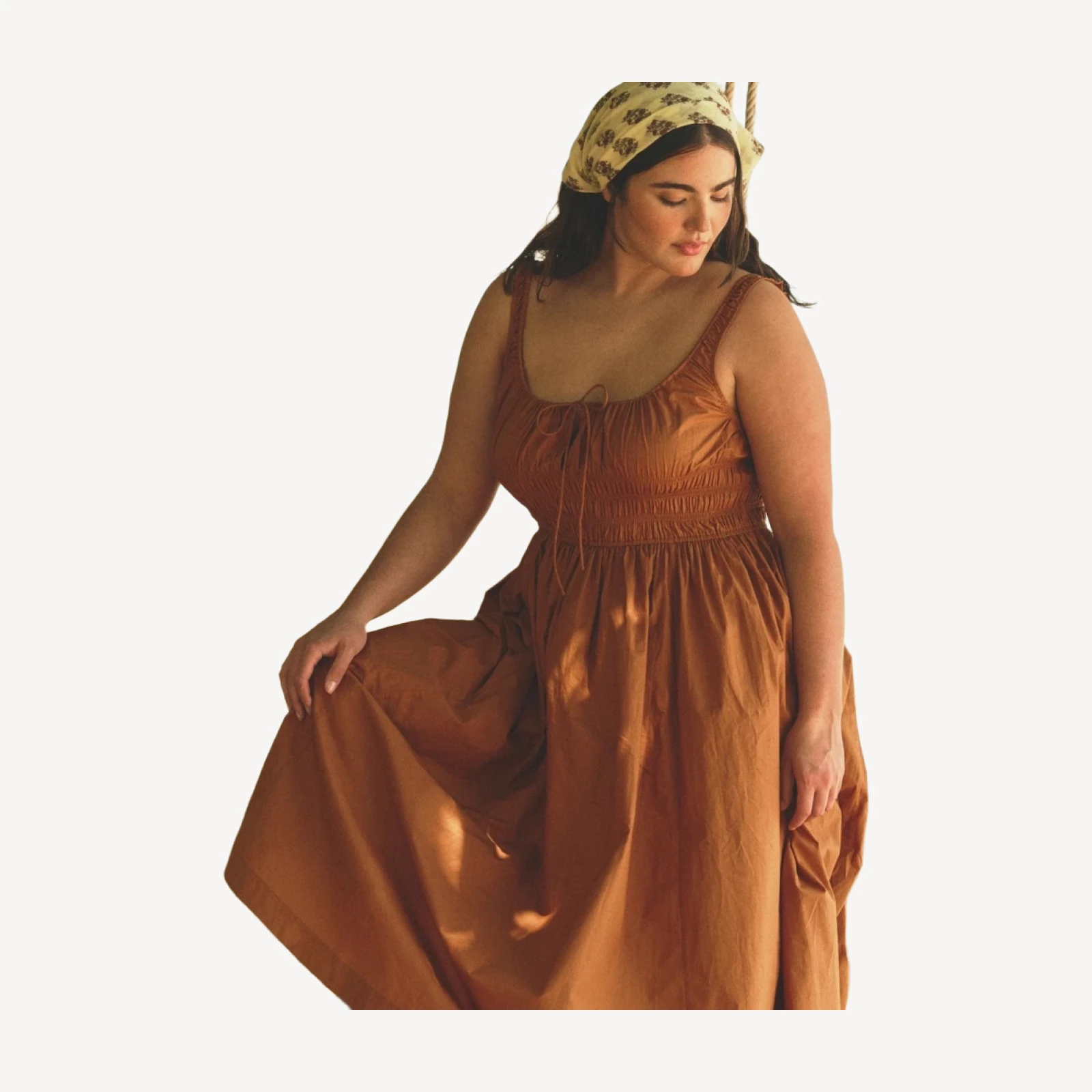 QUILLA DRESS -- COCONUT