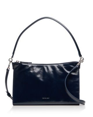 Veronica Beard Vida Small Leather Shoulder Bag