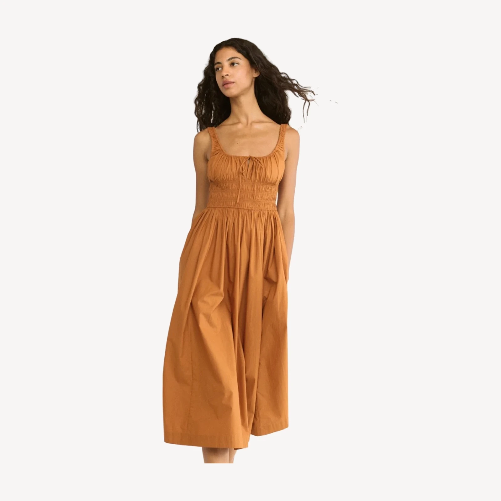QUILLA DRESS -- COCONUT