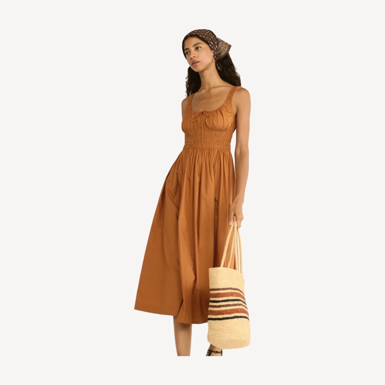 QUILLA DRESS -- COCONUT
