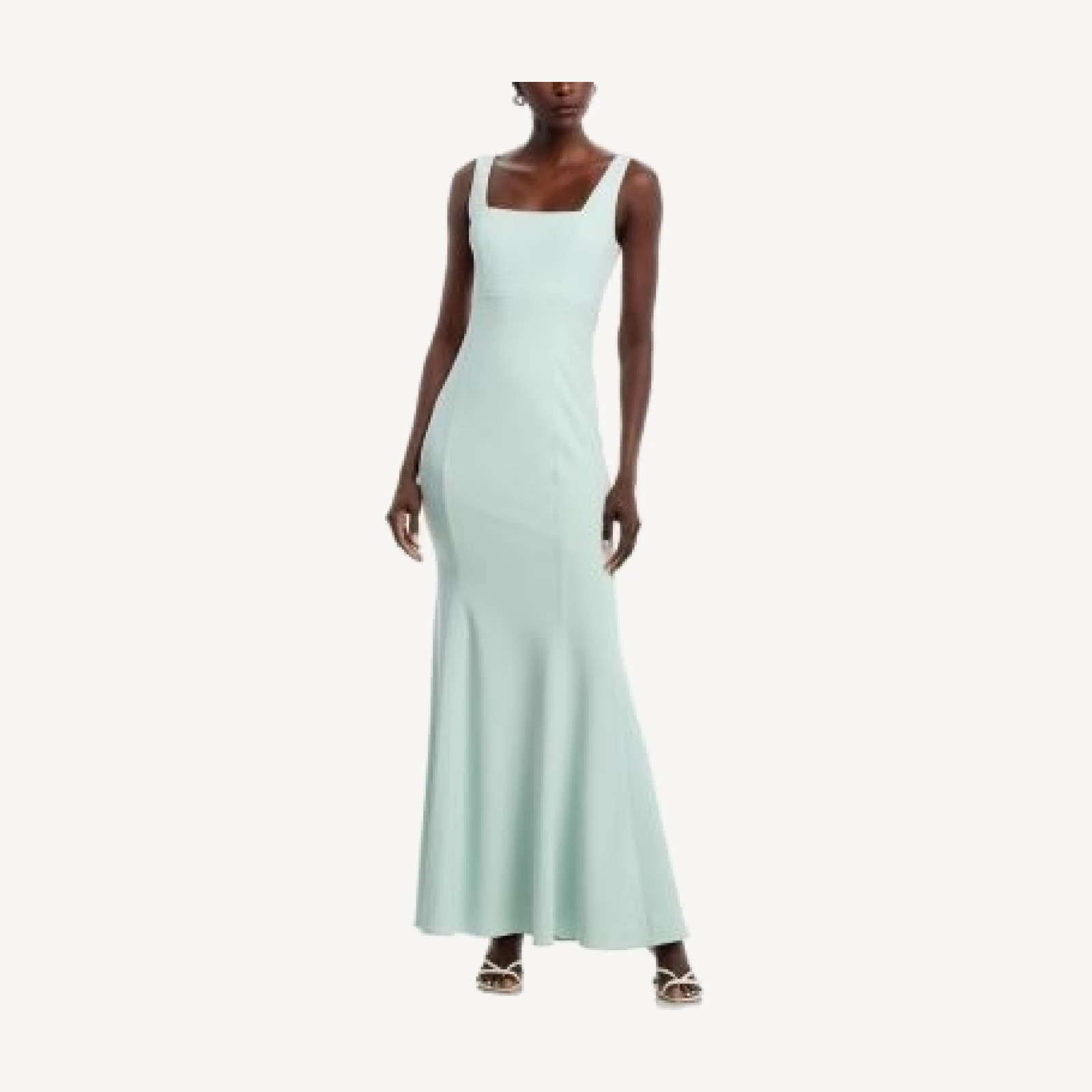 Aqua Sleeveless Dress - Exclusive