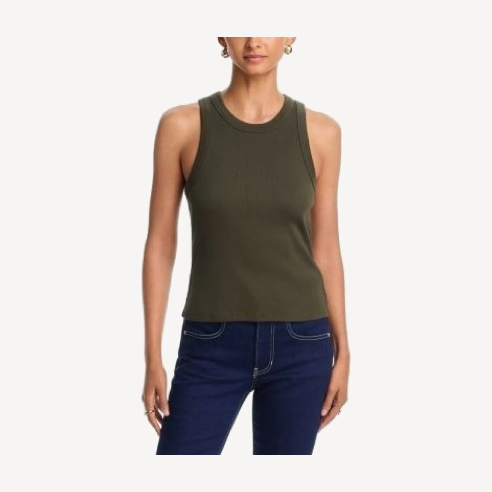 Veronica Beard Cropped Jordyn Tank