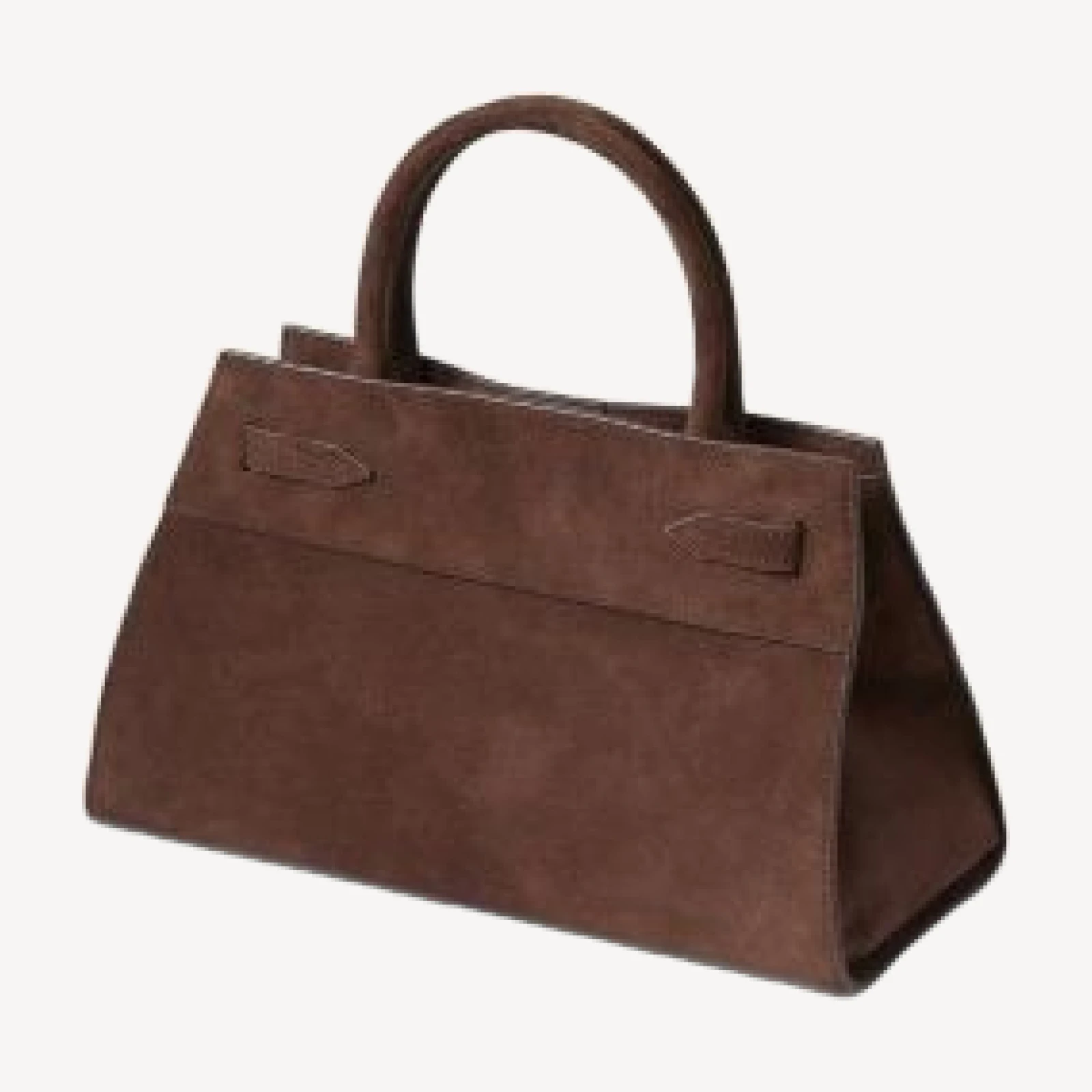 Veronica Beard Suede Top Handle Bag