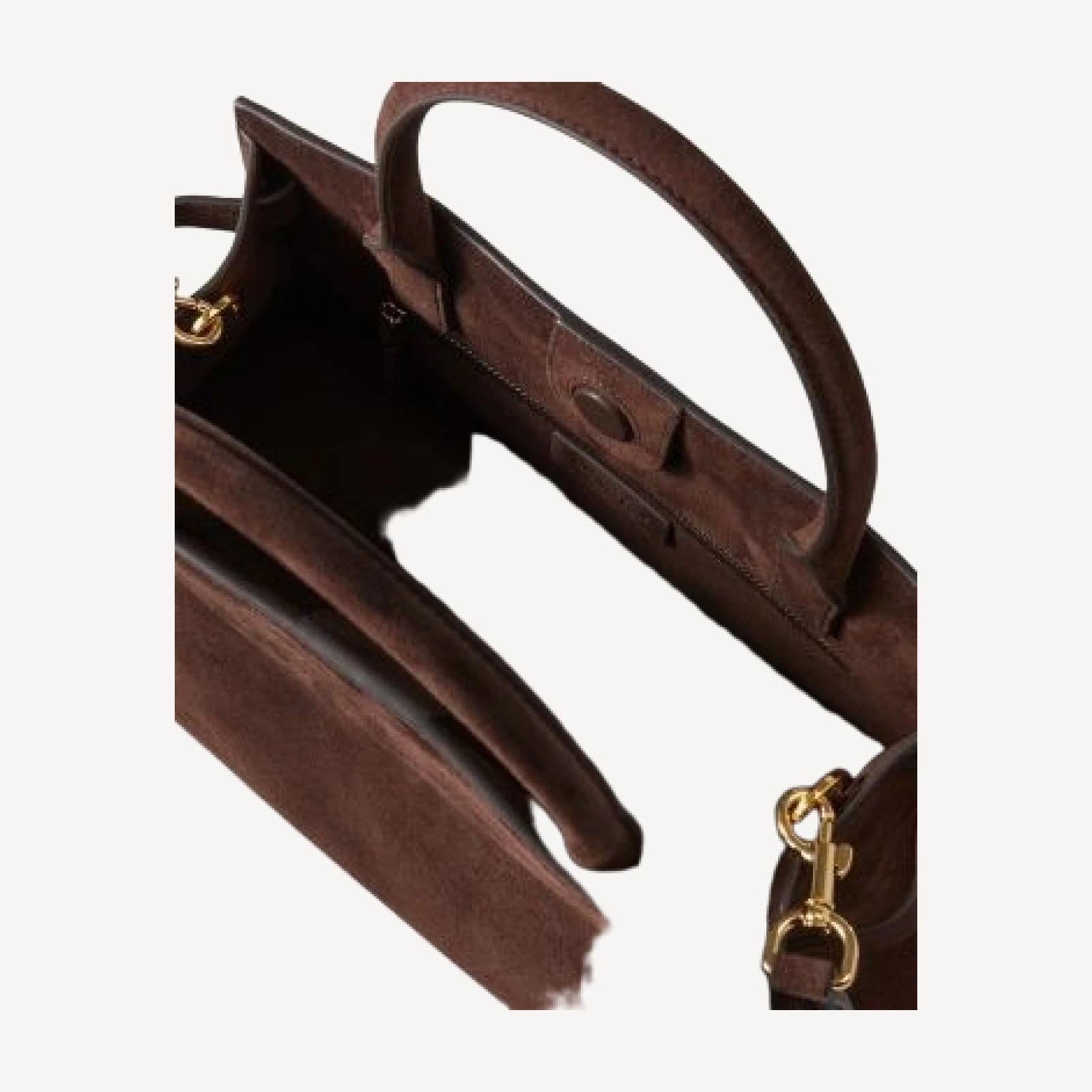 Veronica Beard Suede Top Handle Bag