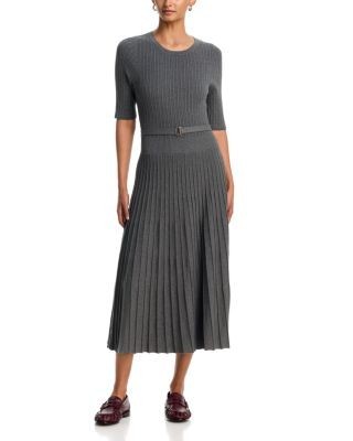 Veronica Beard Elthea Belted Midi Dress