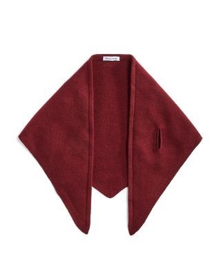 Veronica Beard Drezel Merino Wool & Cashmere Triangle Scarf