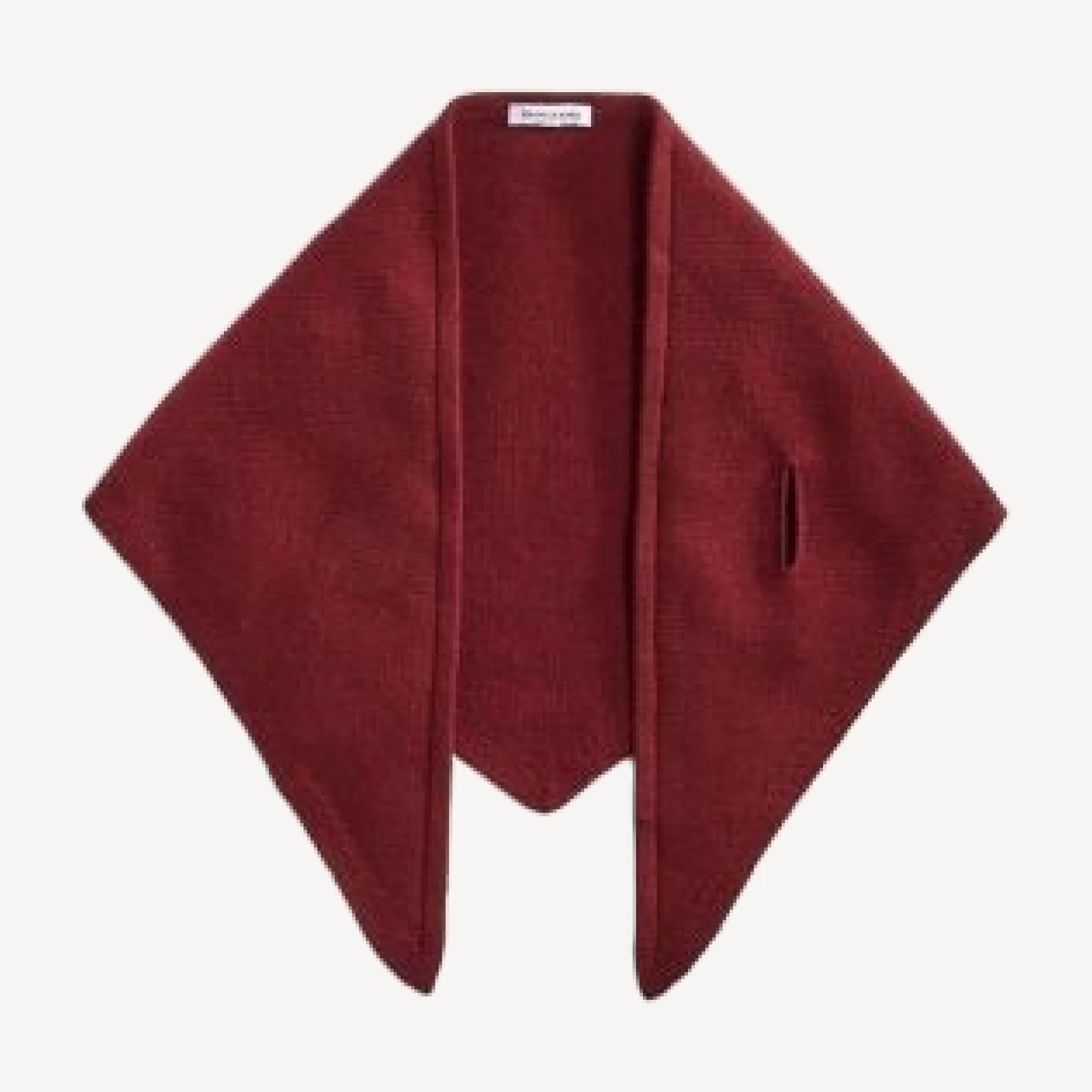 Veronica Beard Drezel Merino Wool & Cashmere Triangle Scarf
