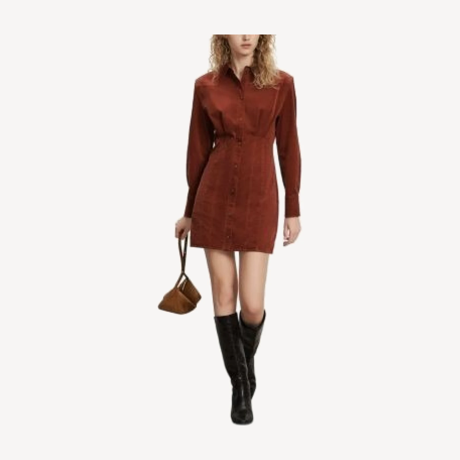 Veronica Beard Evren Cotton Stretch Mini Dress