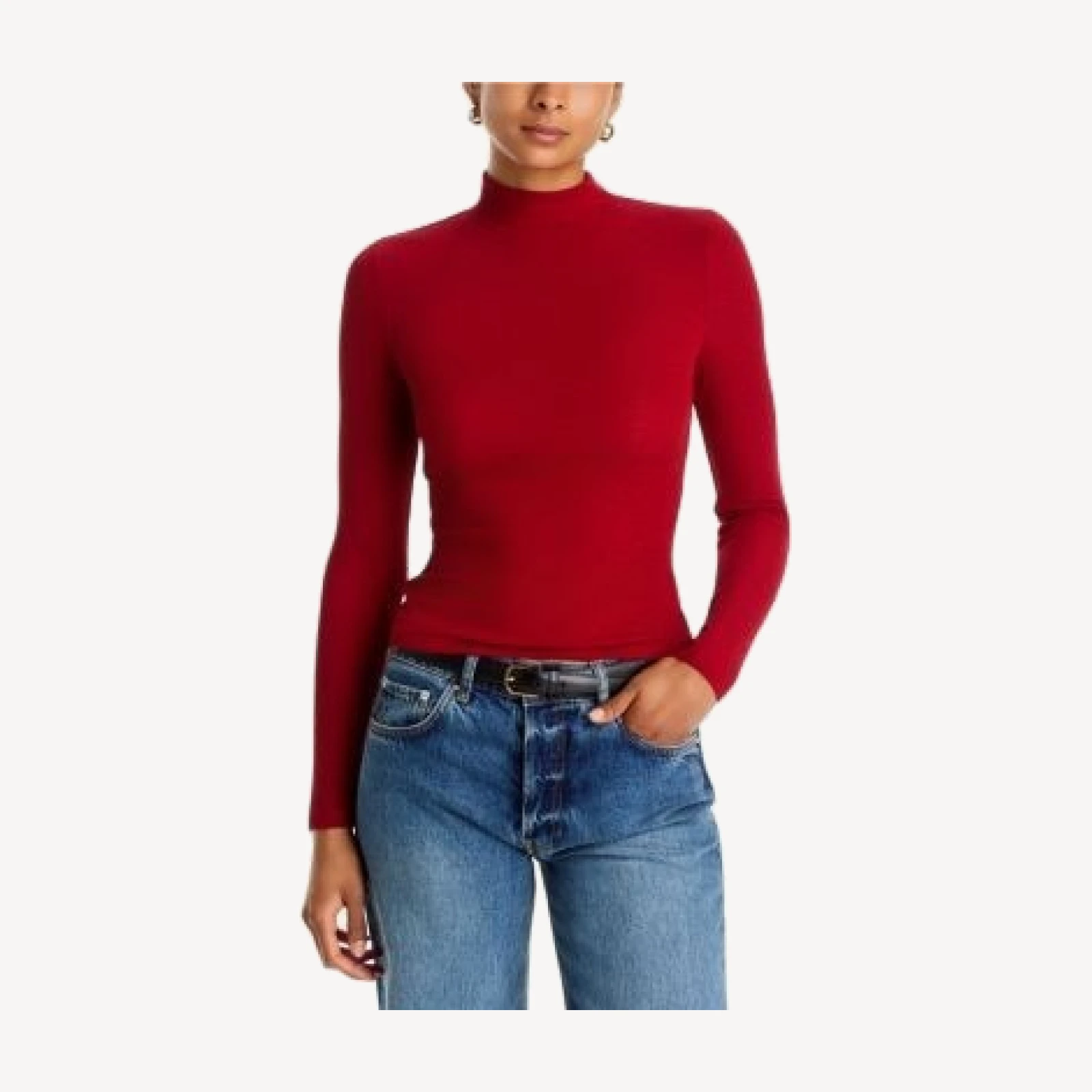 Veronica Beard Wyeth Turtleneck Top