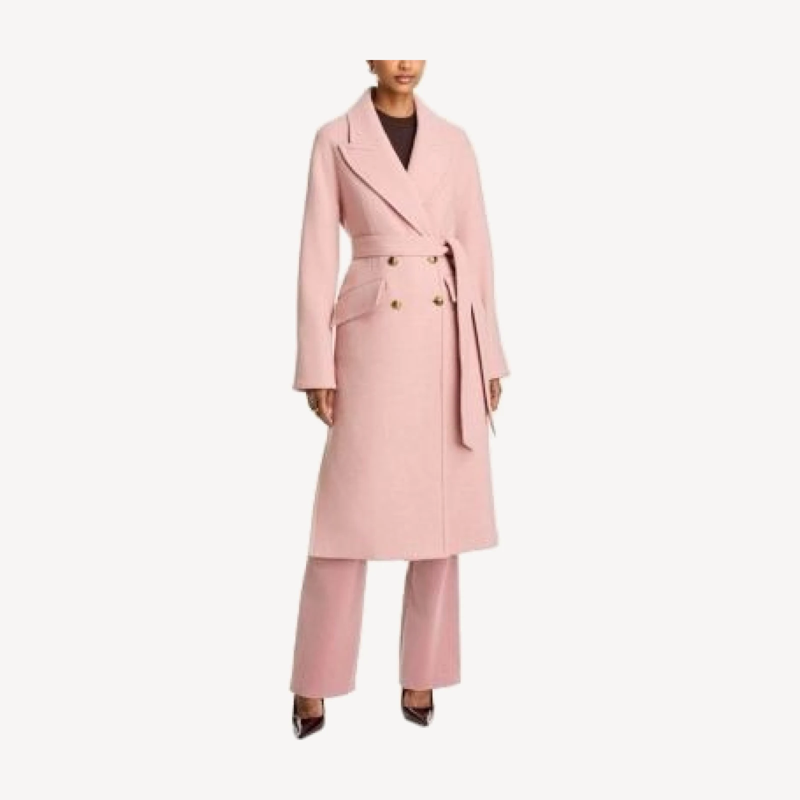 Veronica Beard Frattini Wool Blend Dickey Coat