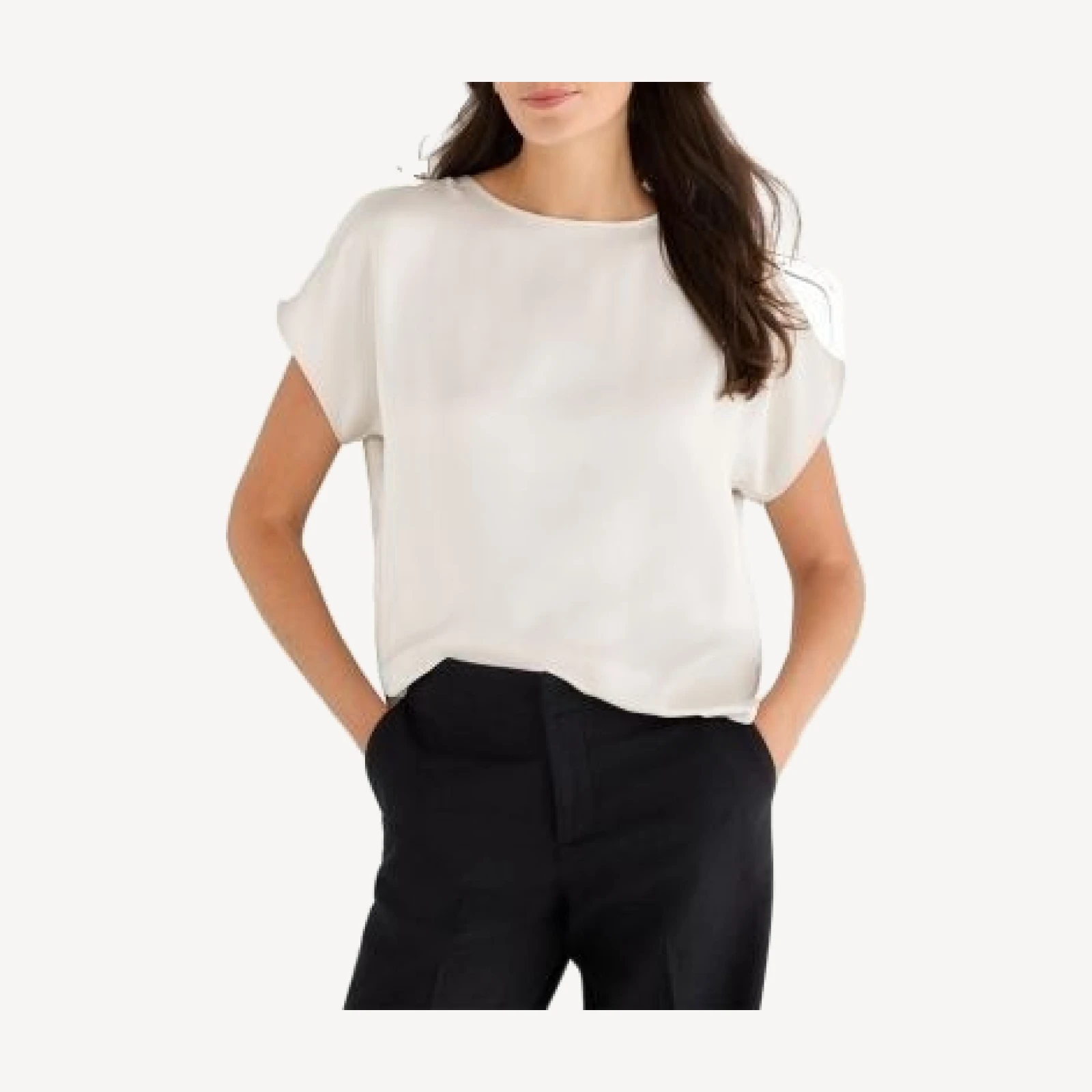 Nic+Zoe Day Gloss Woven Tee