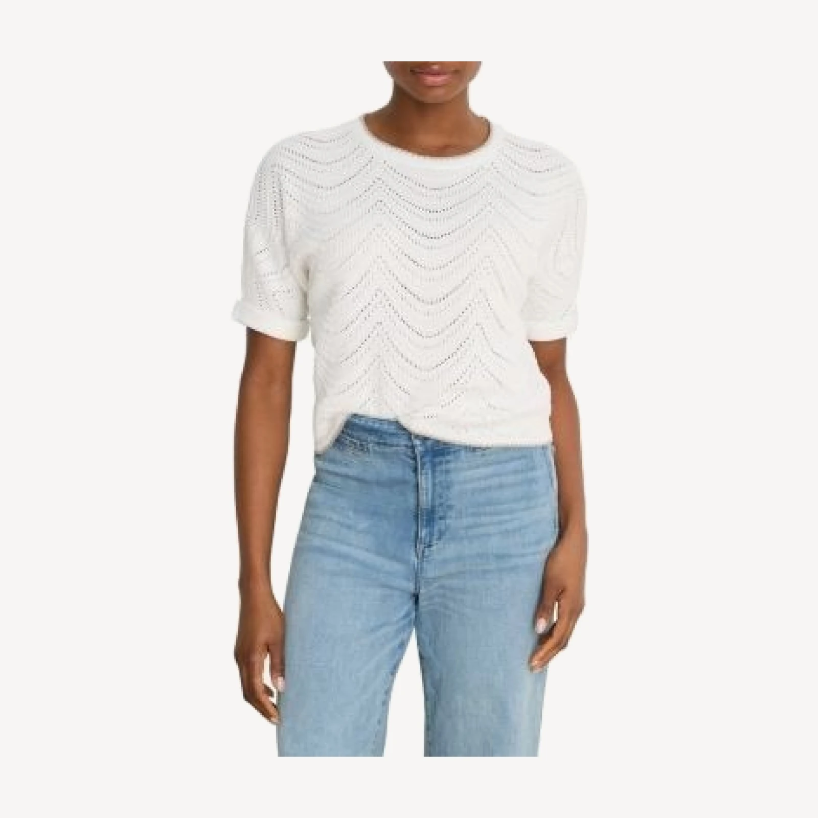 Nic+Zoe Swirl Stitch Sweater