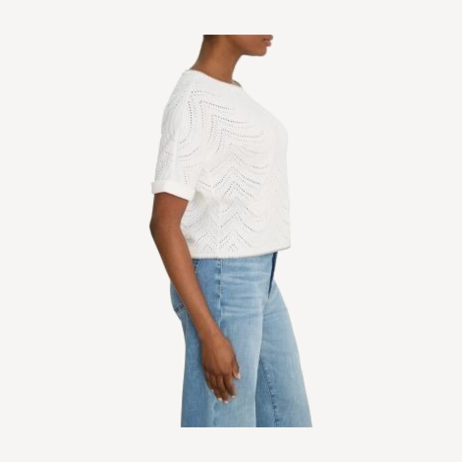 Nic+Zoe Swirl Stitch Sweater
