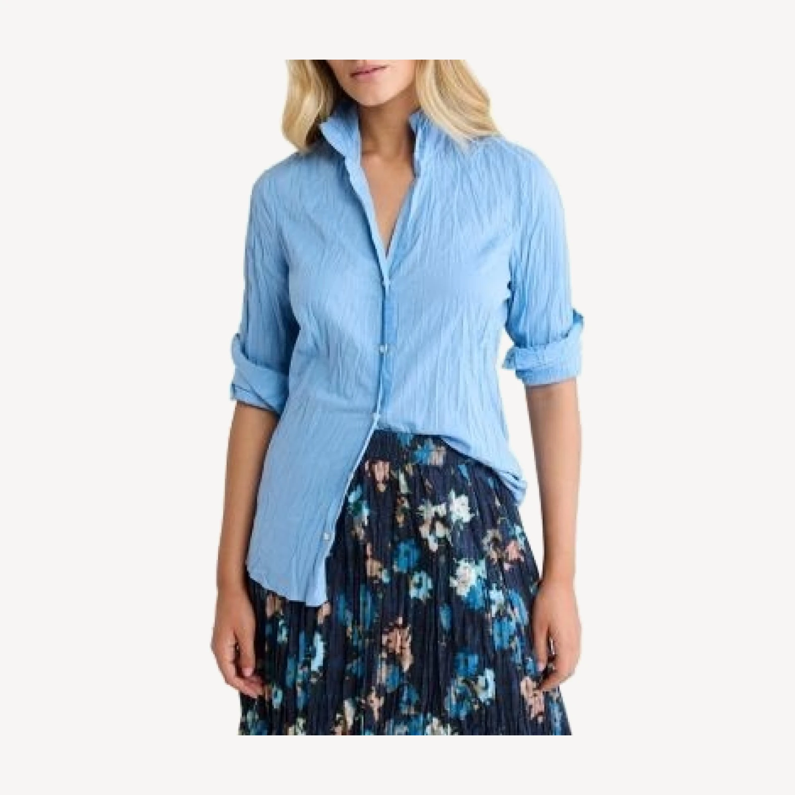 Nic+Zoe Crinkled Shirt
