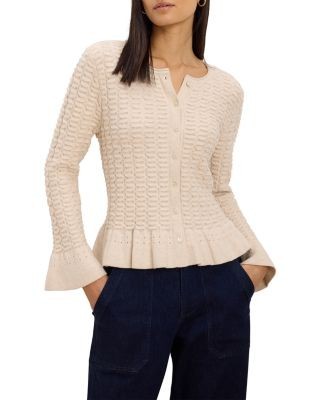 Nic+Zoe Frill Textured Cardigan