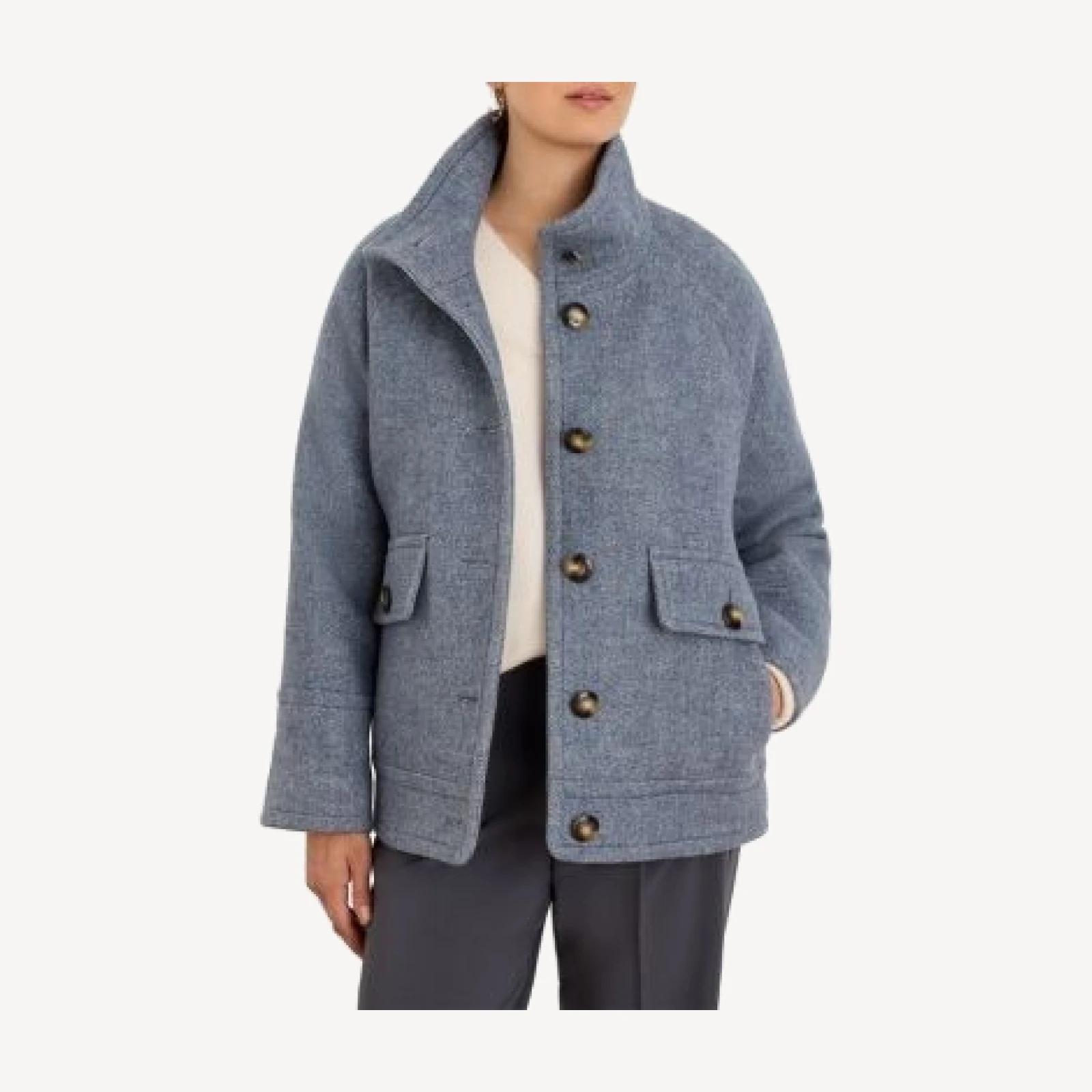 Nic+Zoe Wool & Alpaca Mod Coat