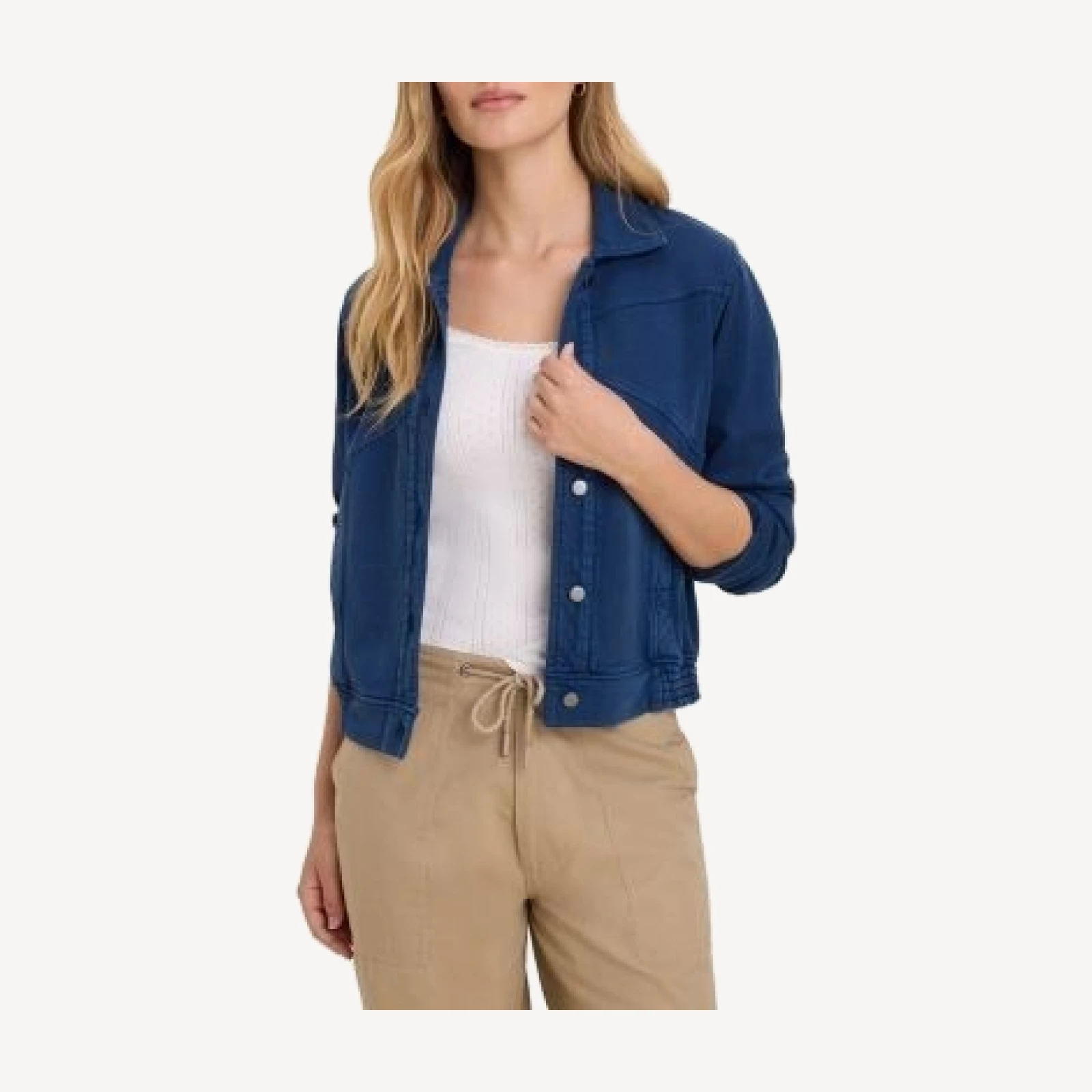 Nic+Zoe Terry Bubble Jacket