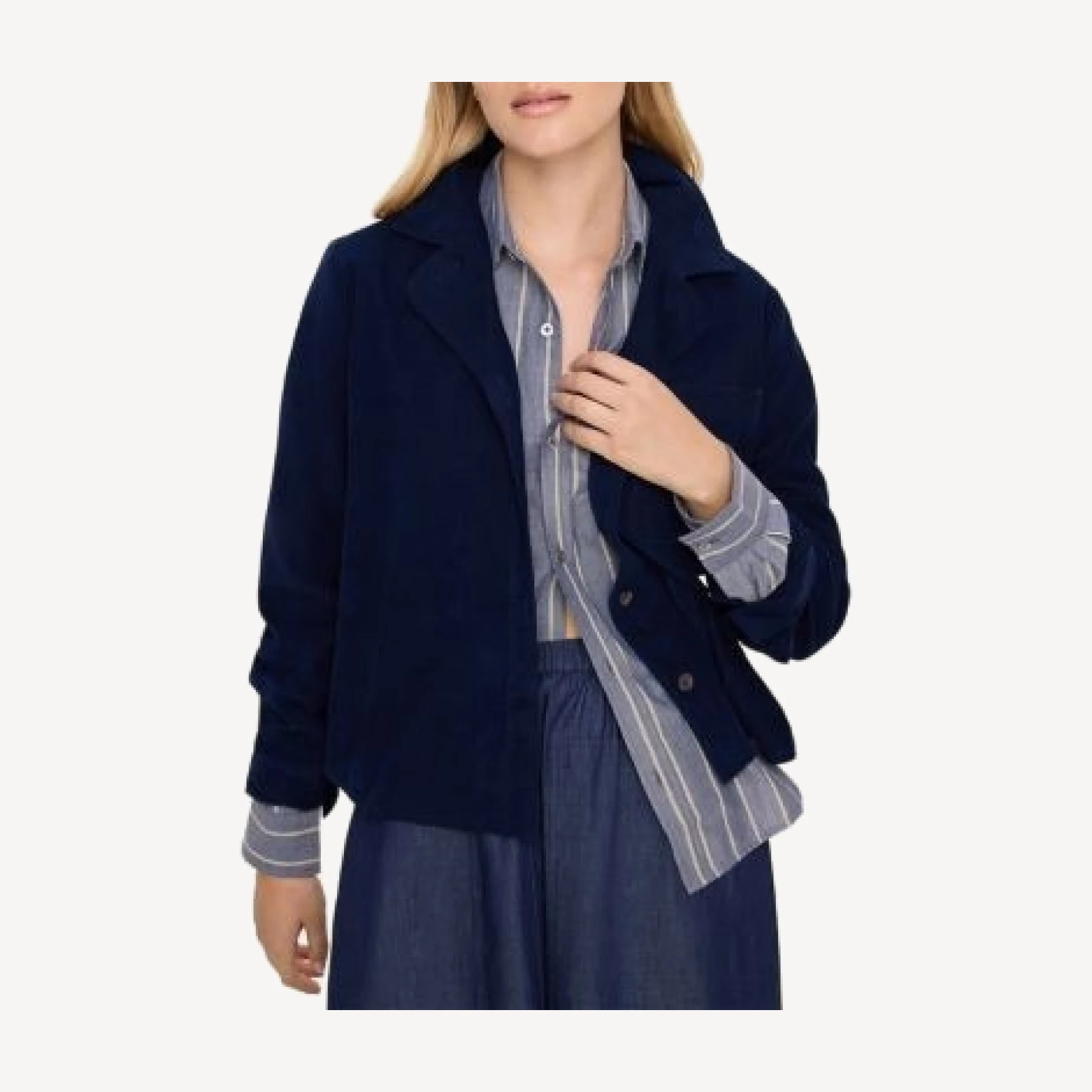 Nic+Zoe Corduroy Shirt Jacket