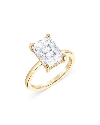 Bloomingdale's Fine Collection Certified Lab Grown Diamond Engagement Ring in 18K Yellow Gold, 3.0 tcw