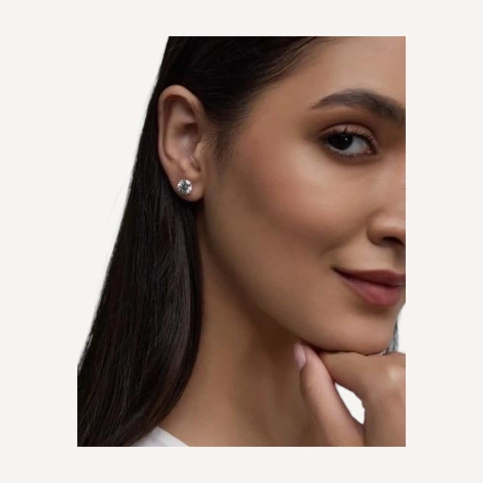 Bloomingdale's Fine Collection Certified Lab Grown Diamond Stud Earrings in 18K White Gold, 3.0 tcw