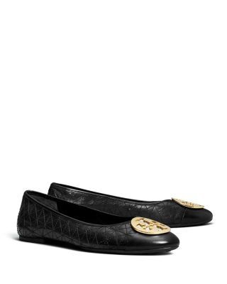 Tory Burch Women's Claire Quilted Ballet Flats