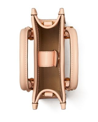 Tory Burch T Monogram Leather Mini N/S Tote