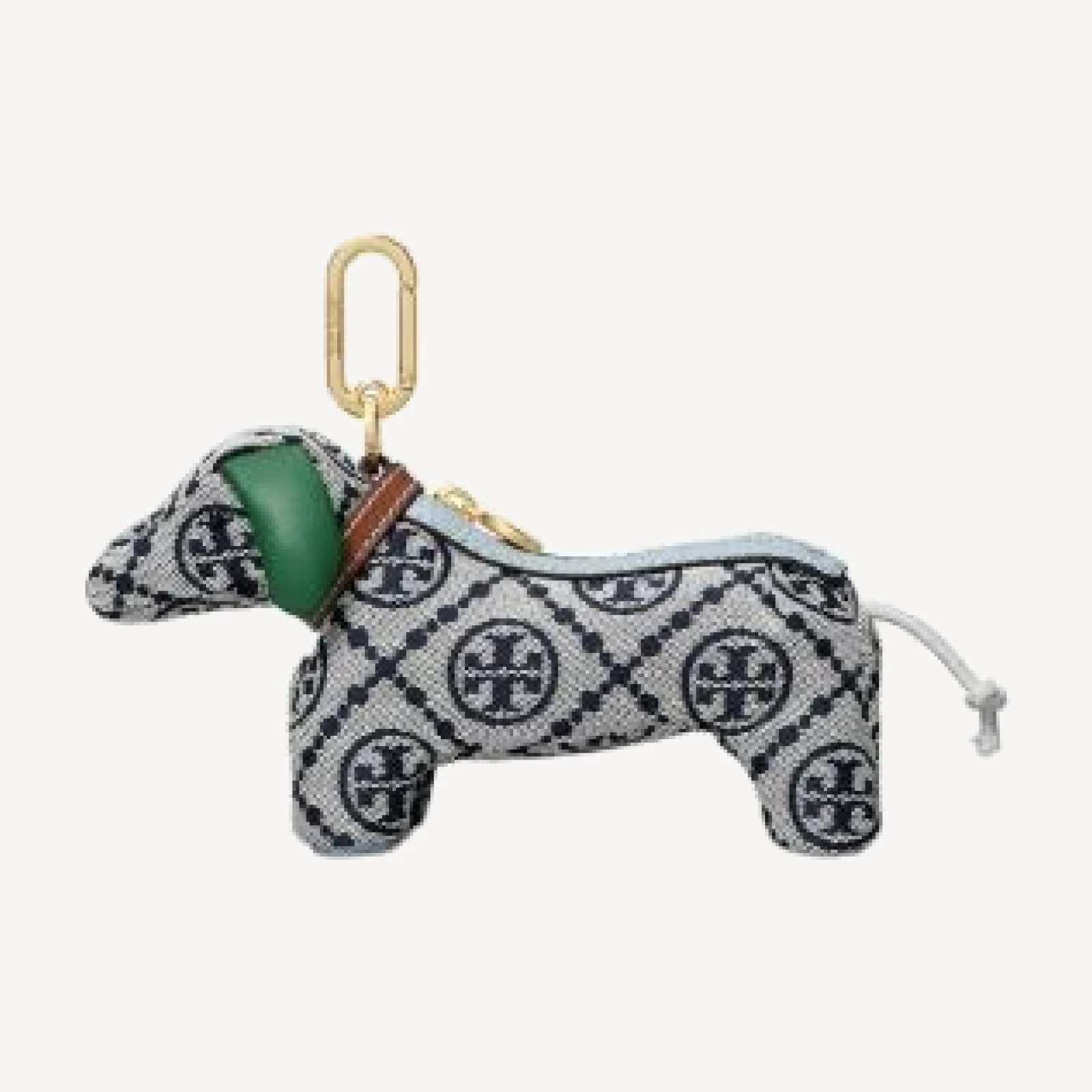 Tory Burch T Monogram Dog Bag Charm