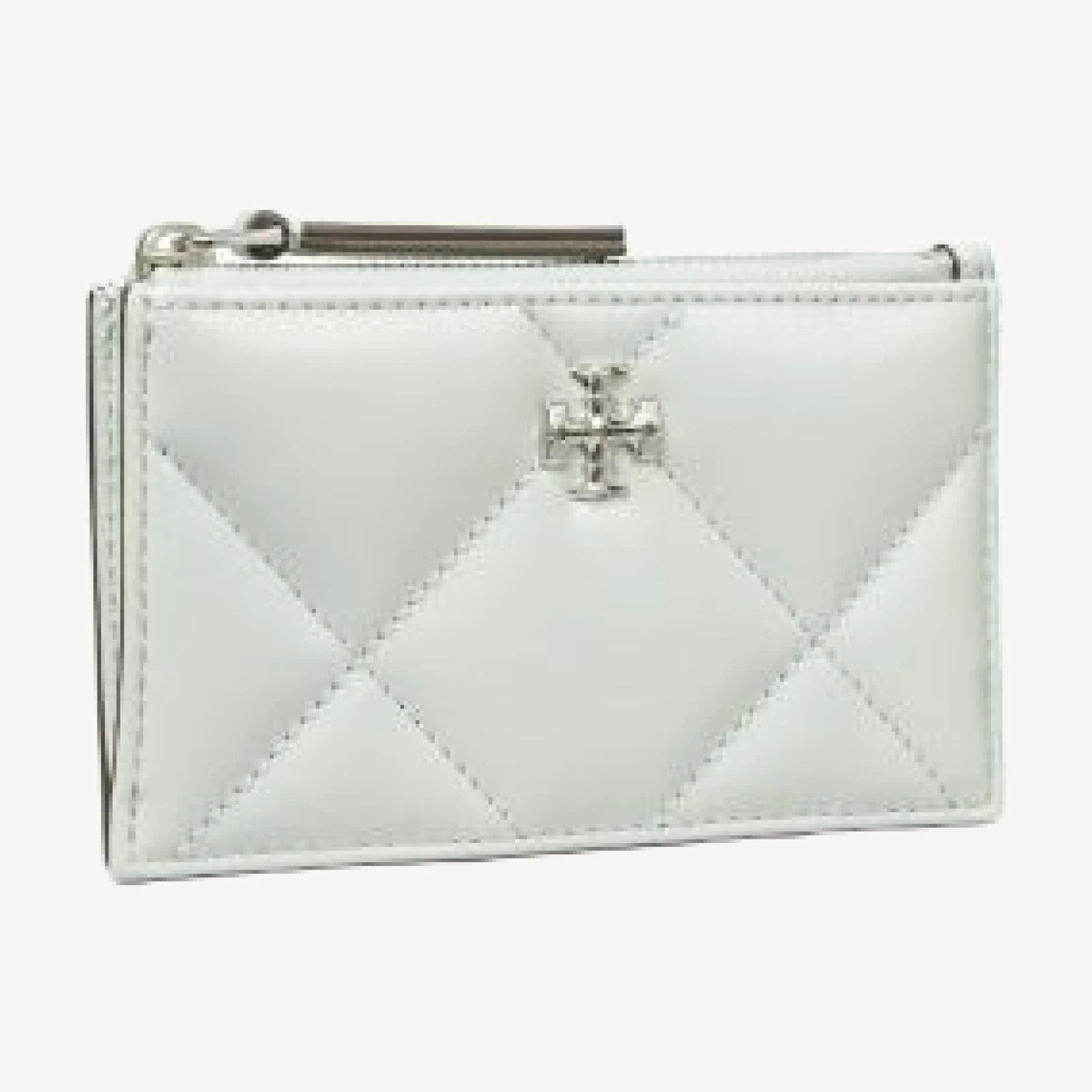 Tory Burch Kira Diamond Quilt Zip Card Case