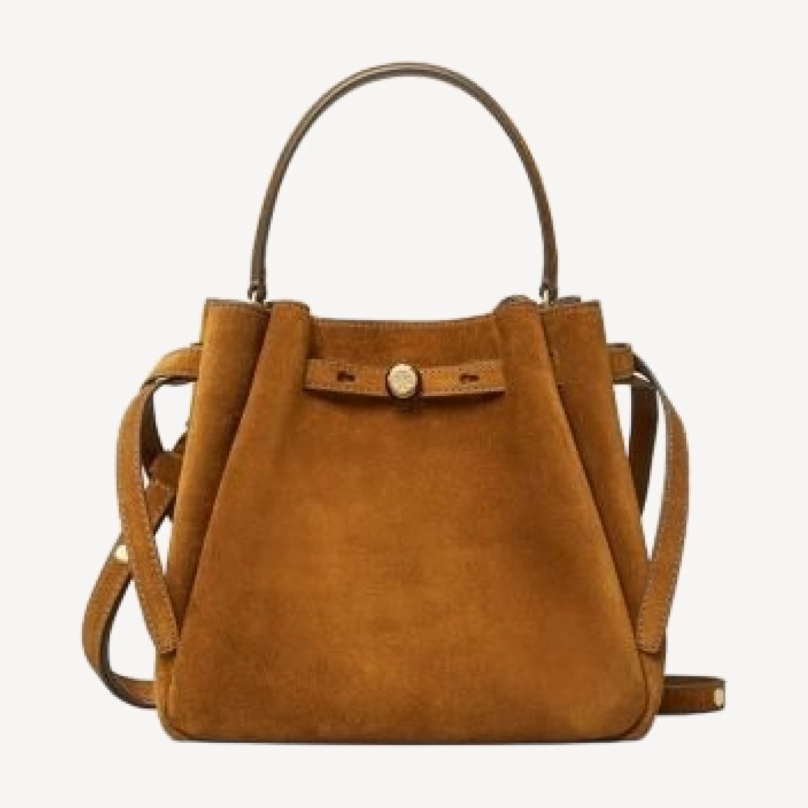 Tory Burch Romy Suede Bucket Bag