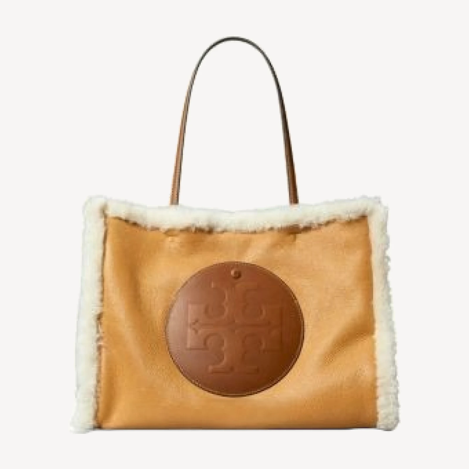 Tory Burch Ella Shearling Tote