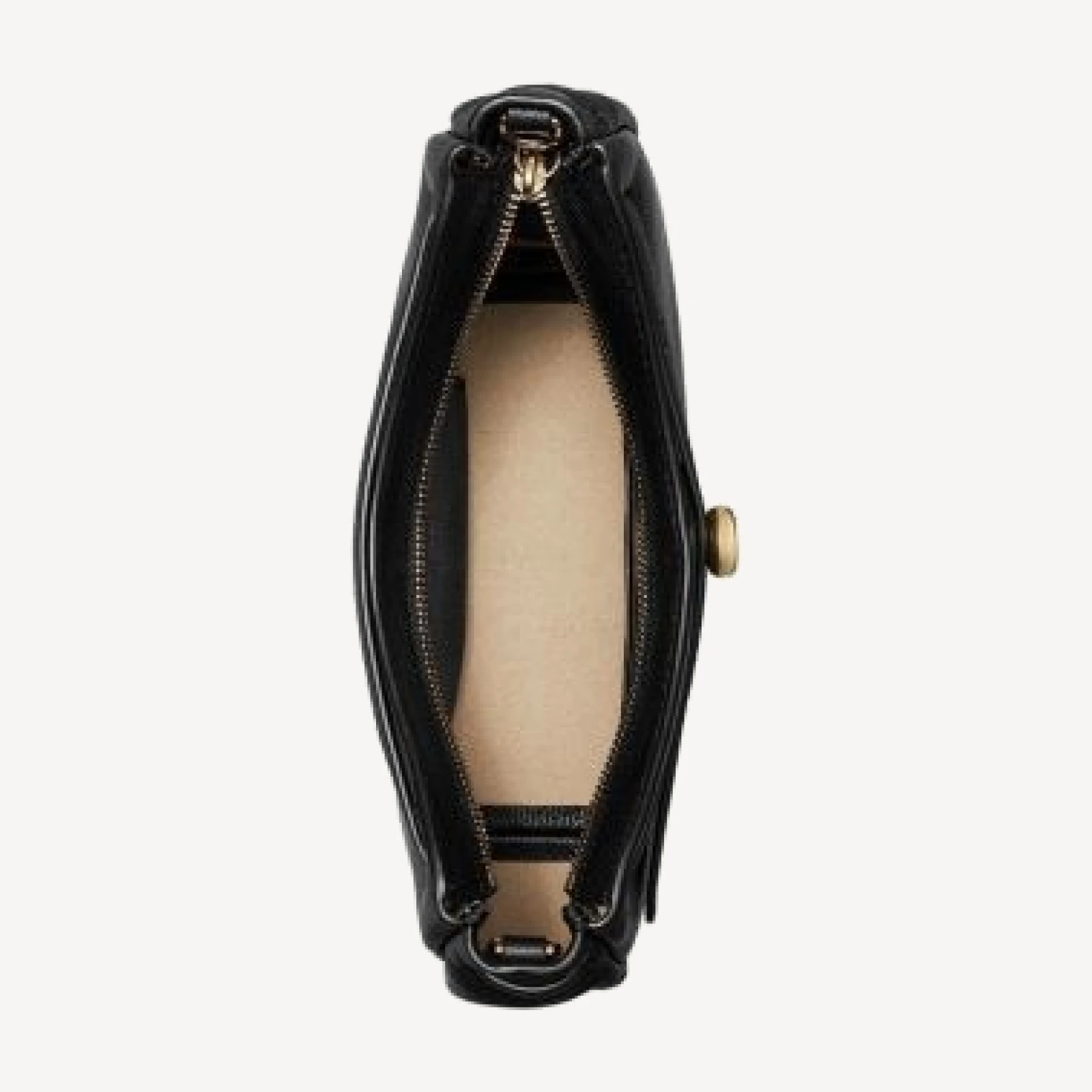 Tory Burch Romy Leather Zip Top Crossbody