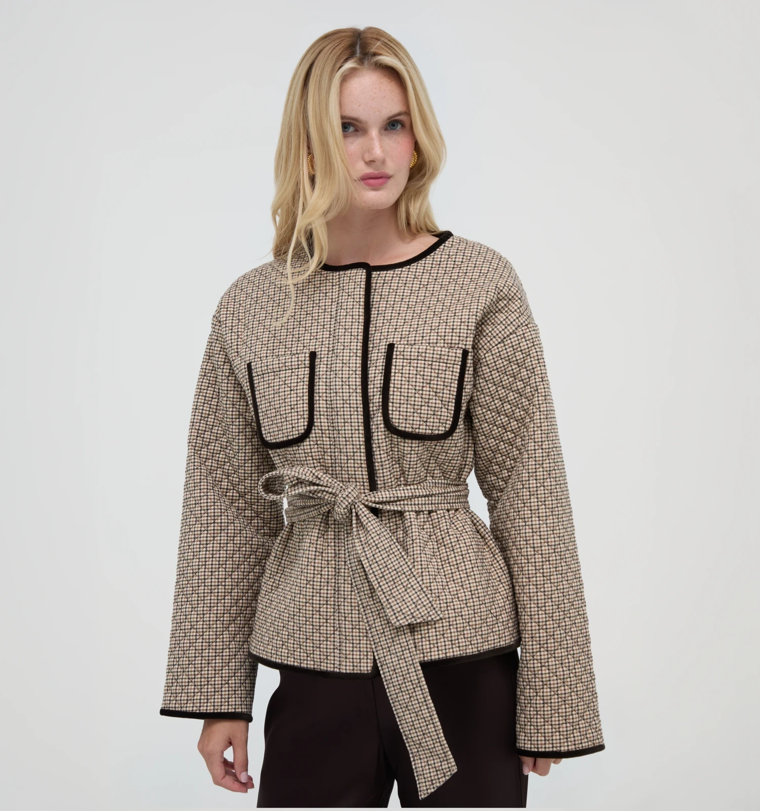 The Barrow Jacket - Hertford Houndstooth