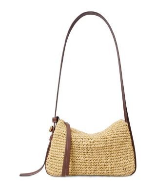 Tory Burch Romy Small Straw Shoulder Bag