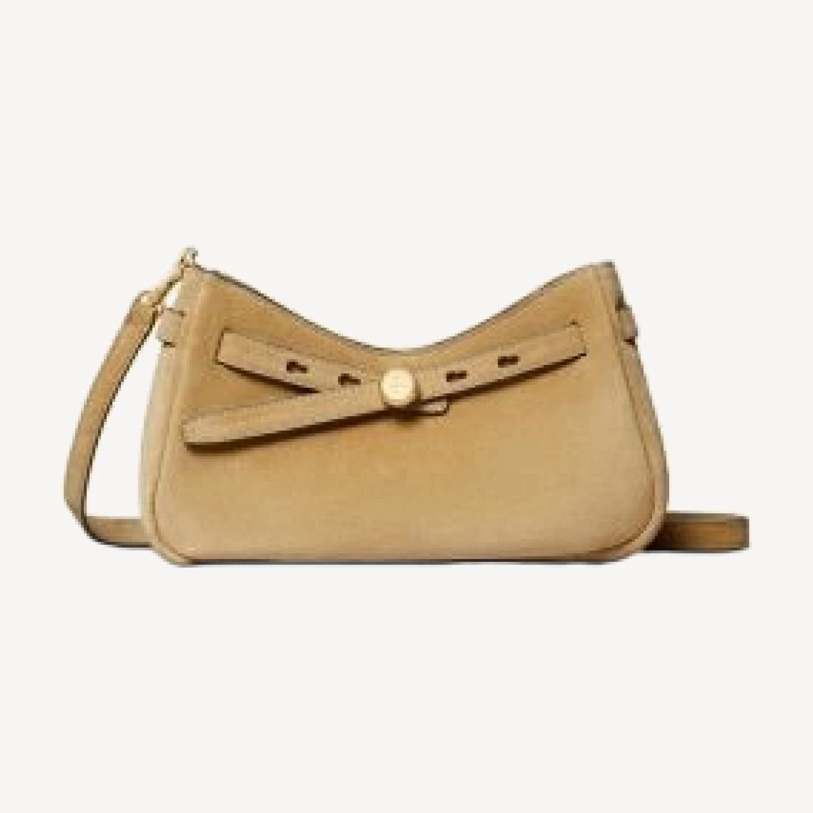 Tory Burch Romy Suede Crossbody Bag