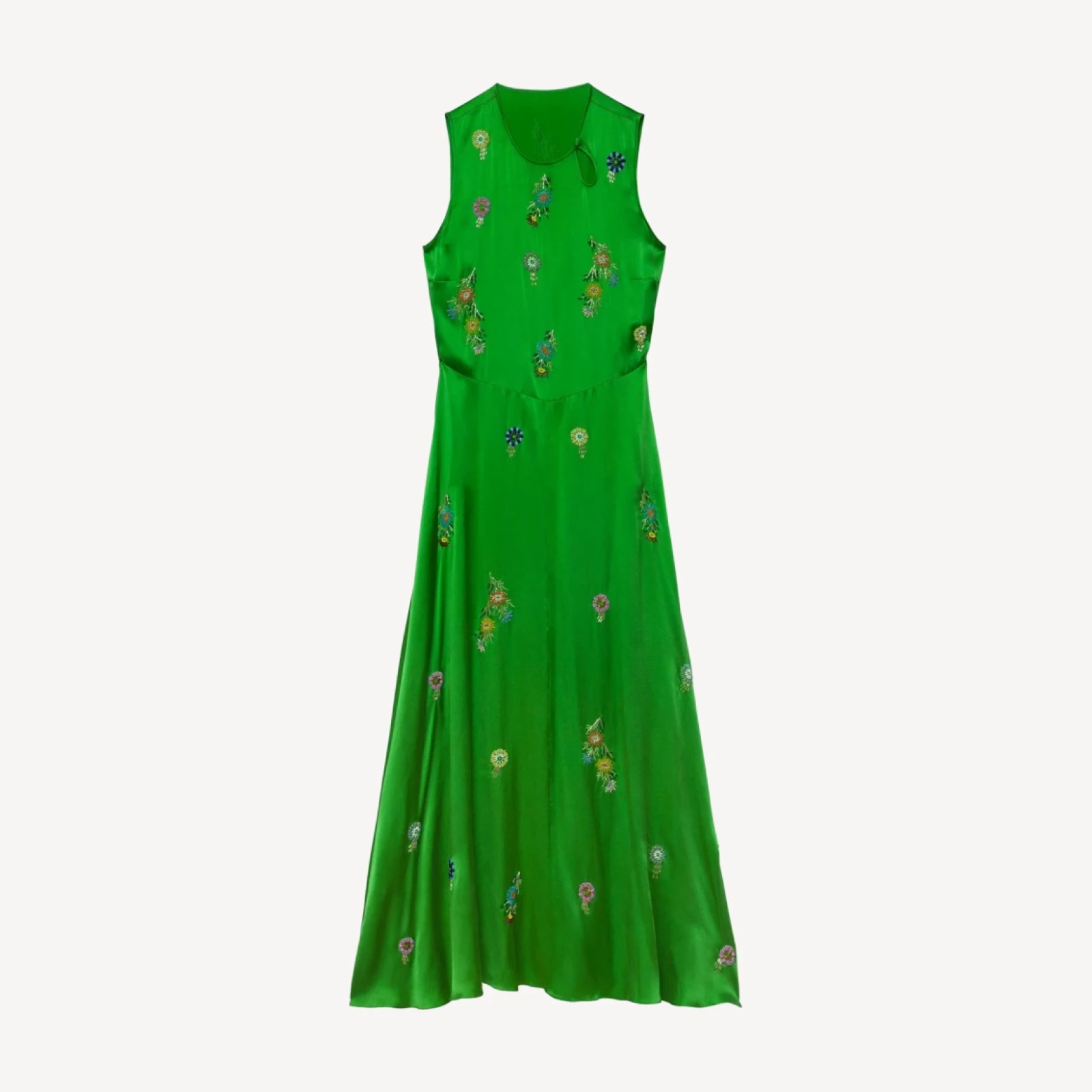 AMARI DRESS -- EMERALD