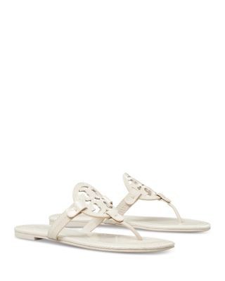 Tory Burch Women's Miller Coated Canvas Sandals