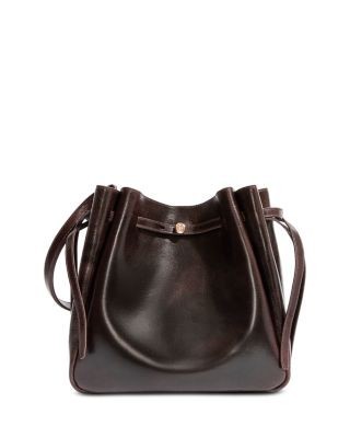 Tory Burch Romy Large Distressed Leather Shoulder Bag