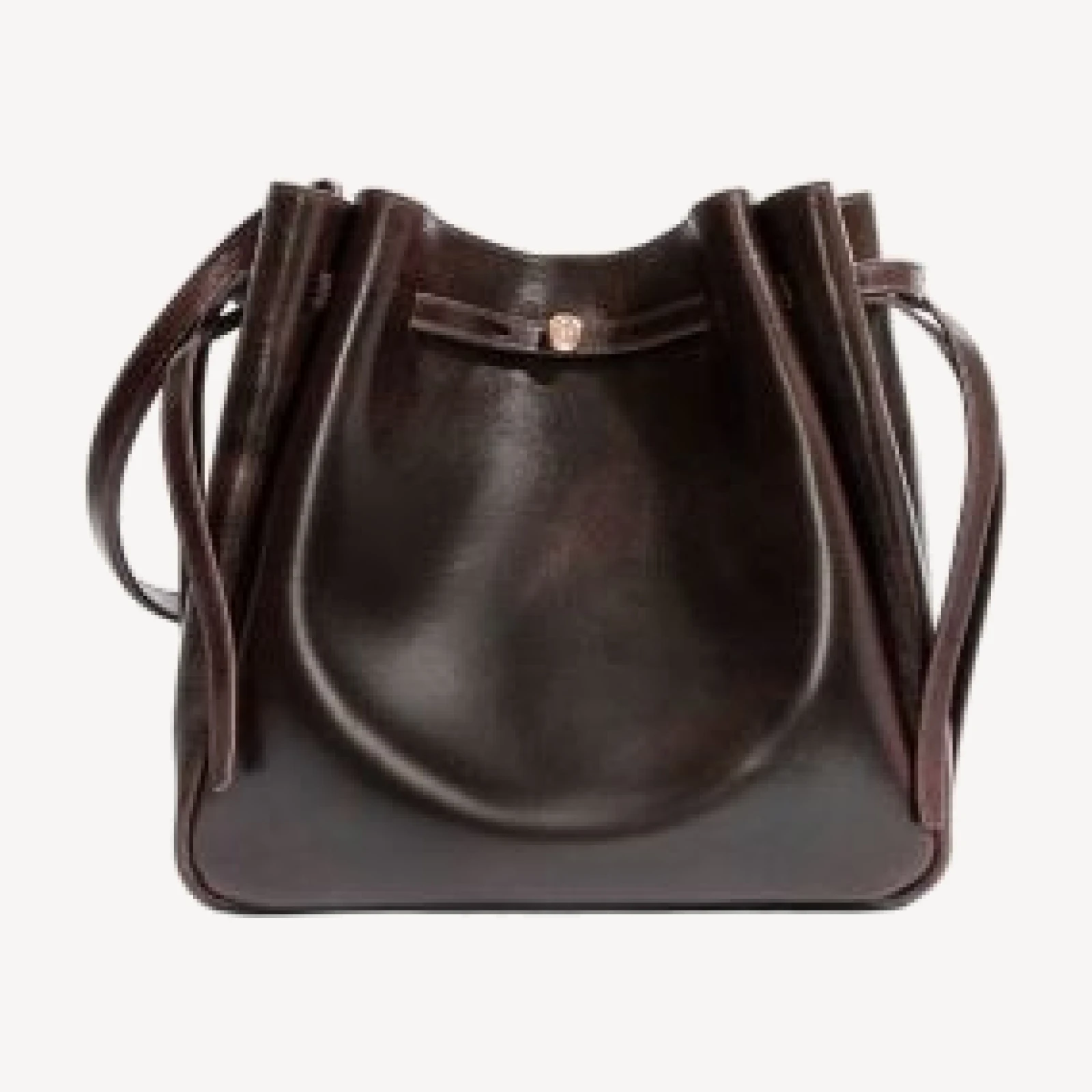 Tory Burch Romy Large Distressed Leather Shoulder Bag