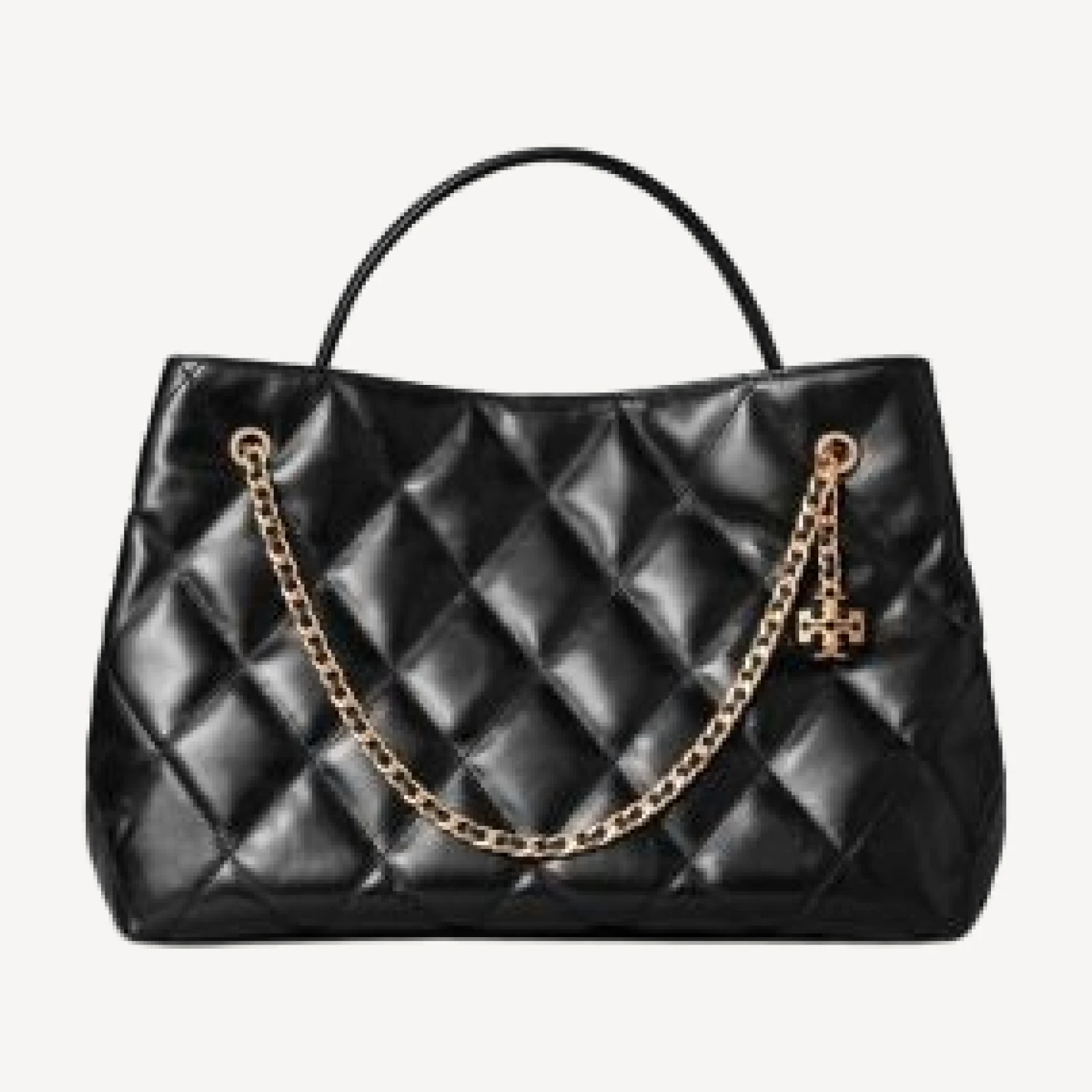 Tory Burch Fleming Quilted Leather Carryall