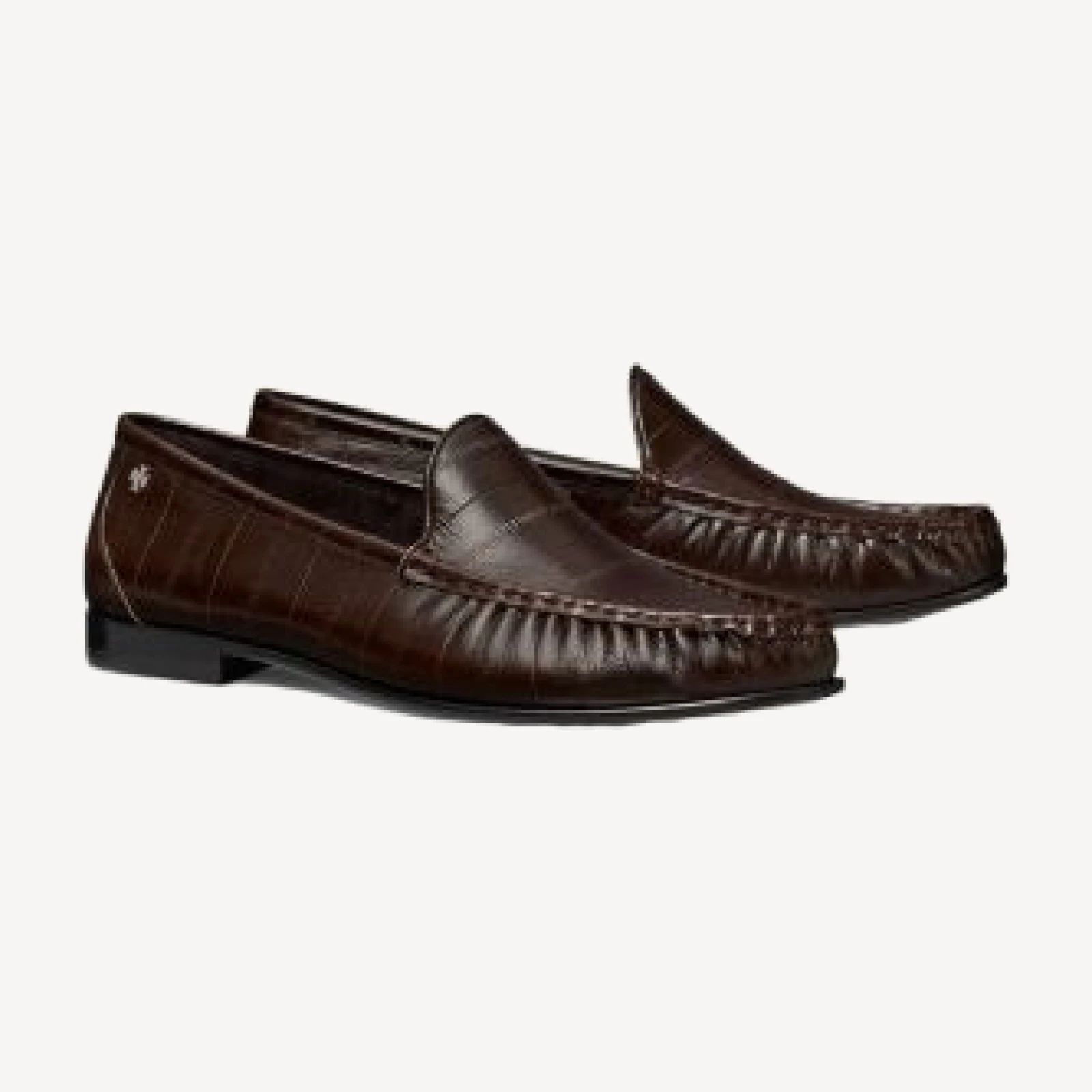 Tory Burch Women's Classic Ruched Leather Loafers