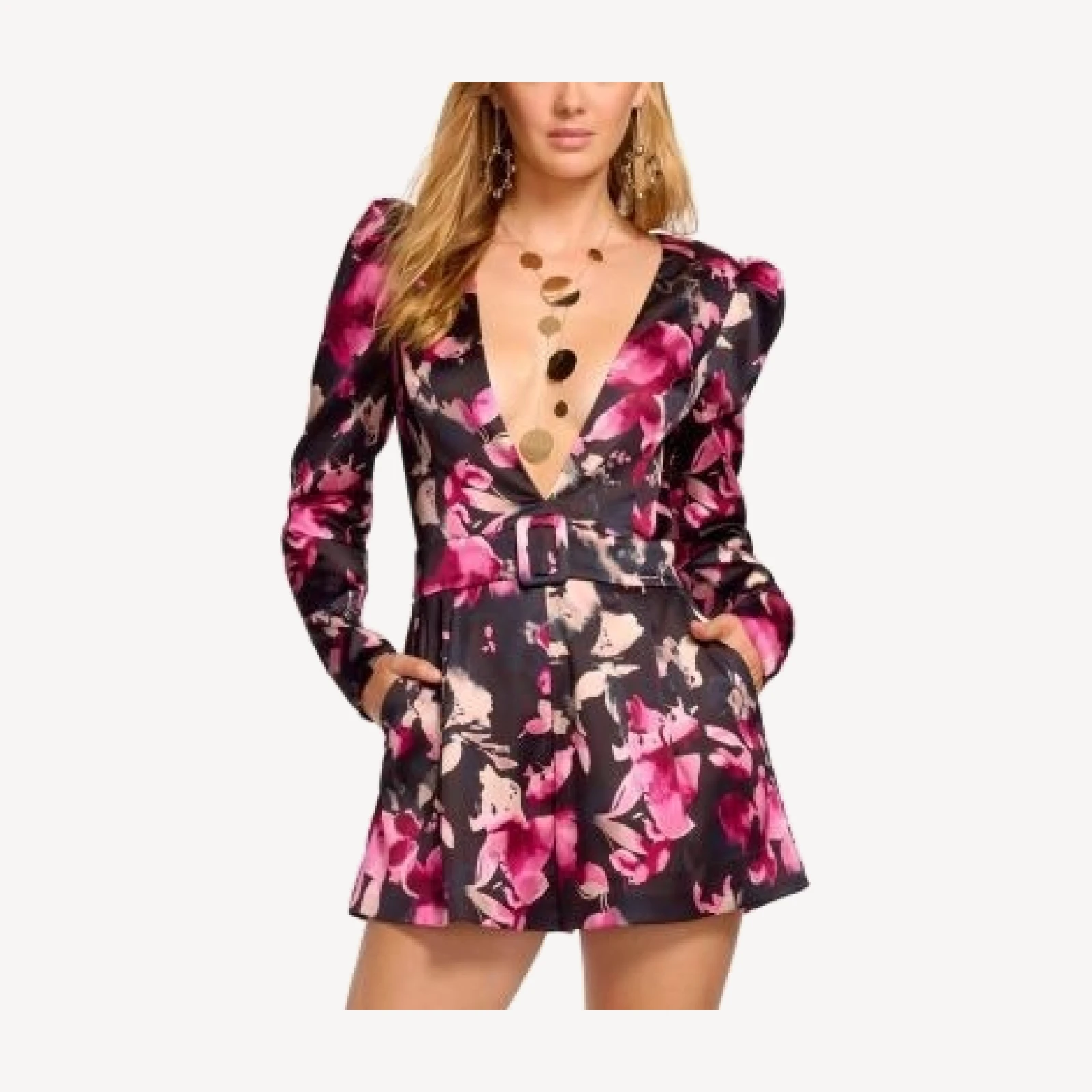 Ramy Brook Ravenna Floral Romper