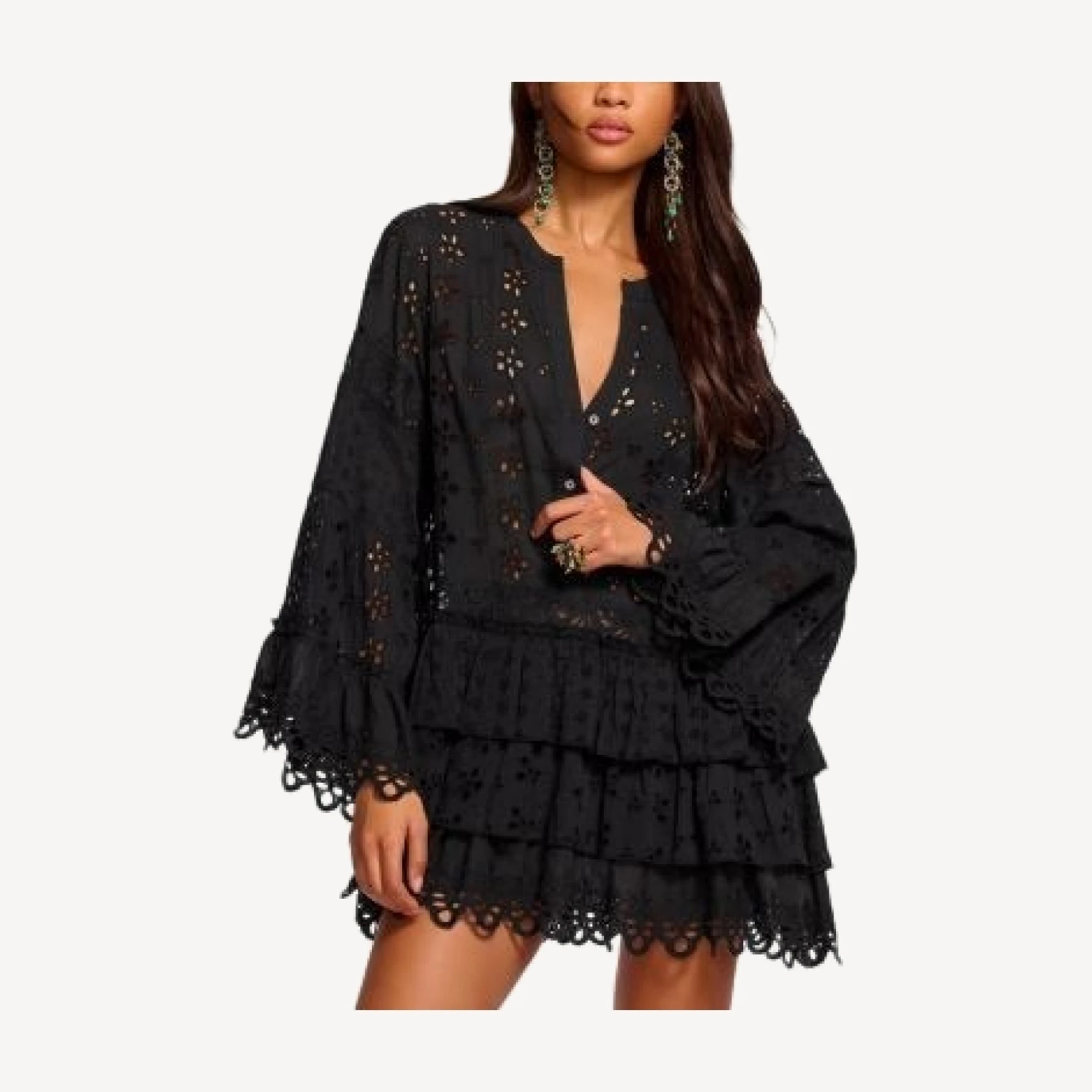 Ramy Brook Roxanne Swim Cover-Up Dress
