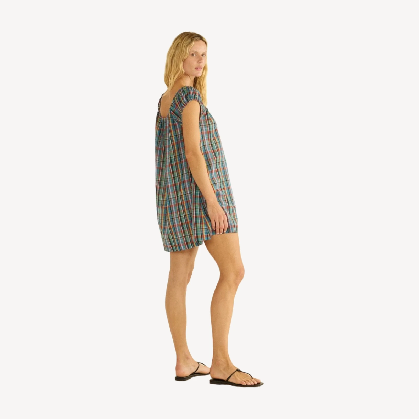 FAYE DRESS -- ALDERBROOK PLAID