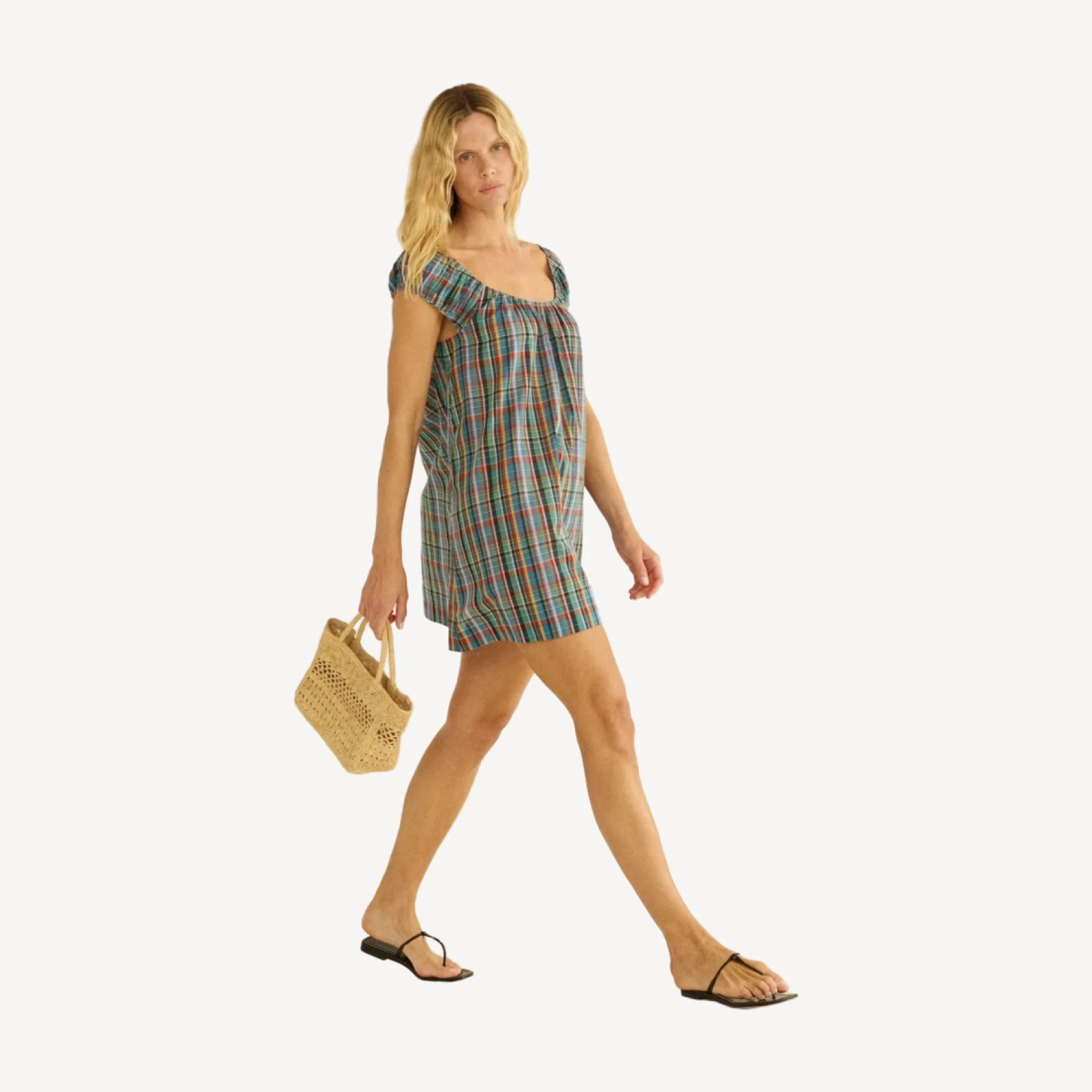 FAYE DRESS -- ALDERBROOK PLAID