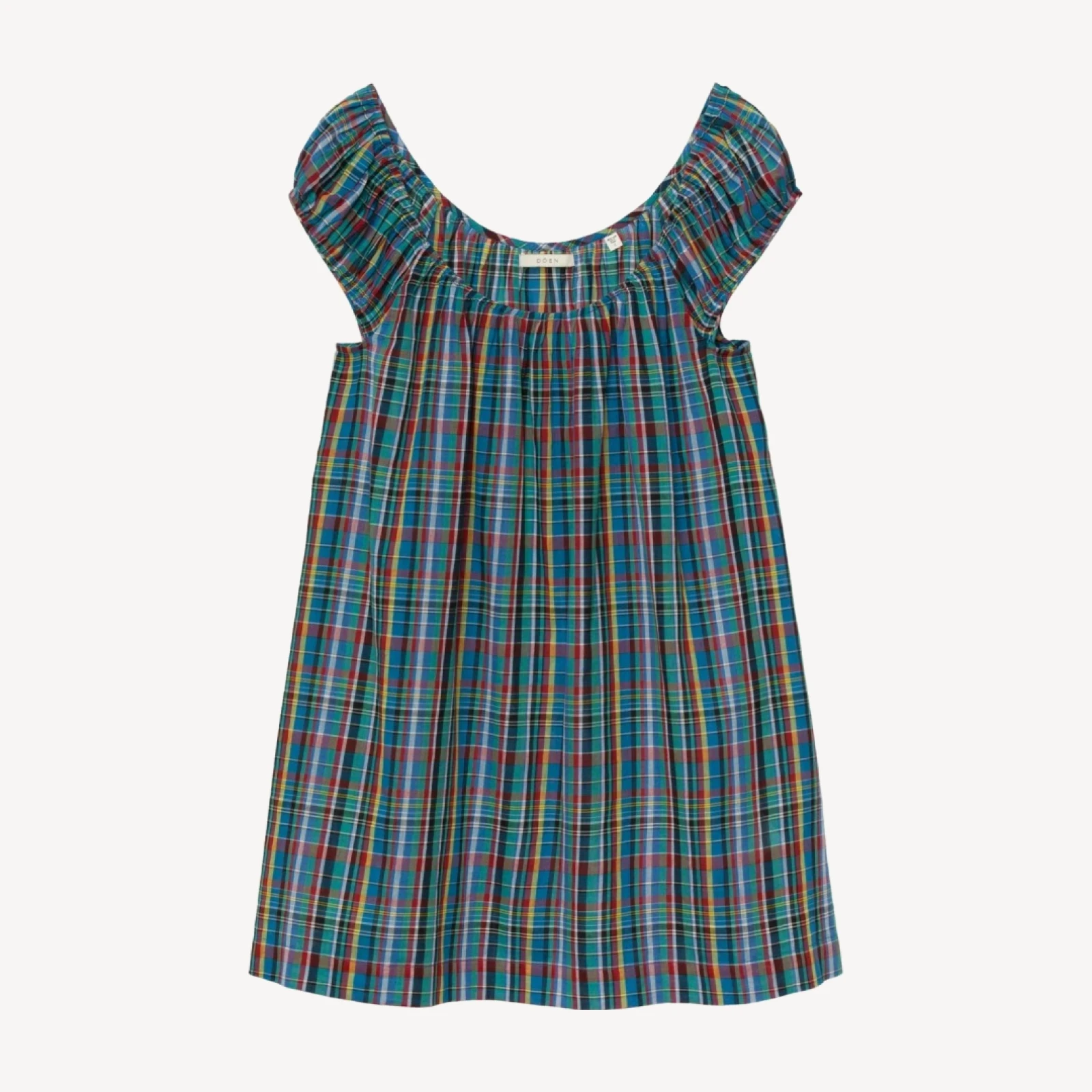 FAYE DRESS -- ALDERBROOK PLAID