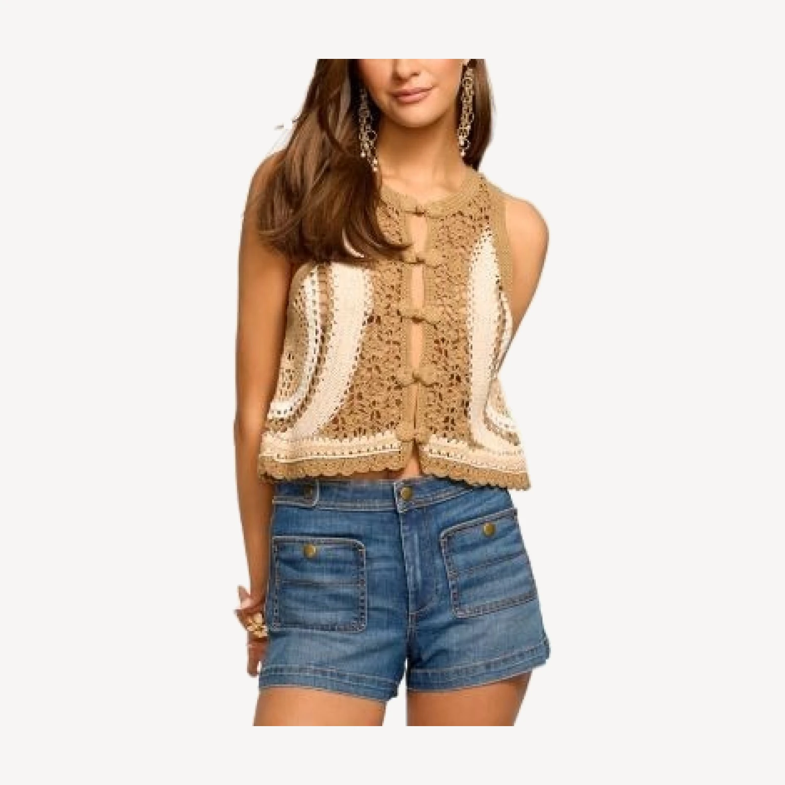 Ramy Brook Adriana Crochet Top