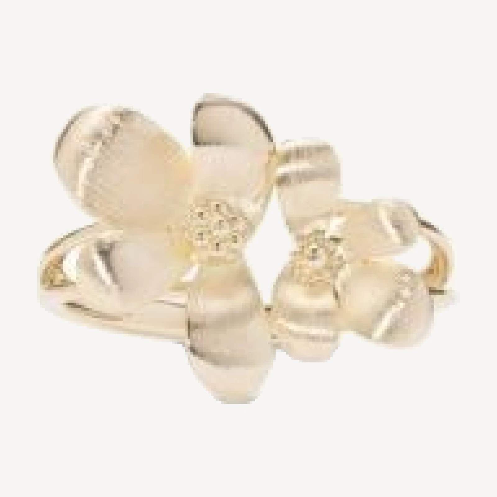 Ramy Brook Anya Flower Open Bangle Bracelet