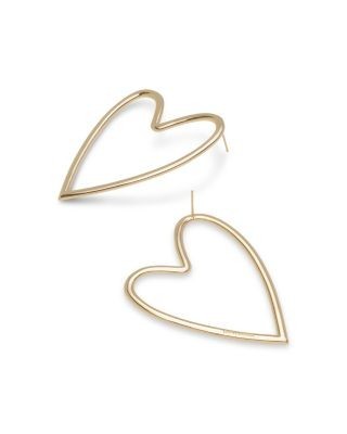 Ramy Brook Lover Large Heart Stud Earrings