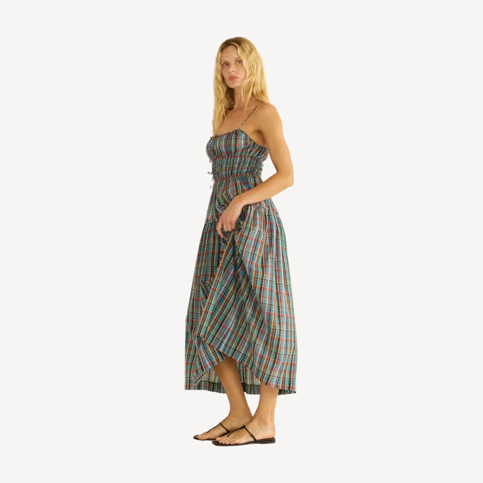 BRIELLE DRESS -- ALDERBROOK PLAID